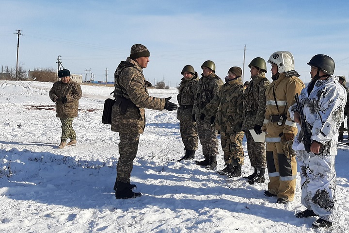 В Нур-Султане прошли учения территориальной обороны городского акимата