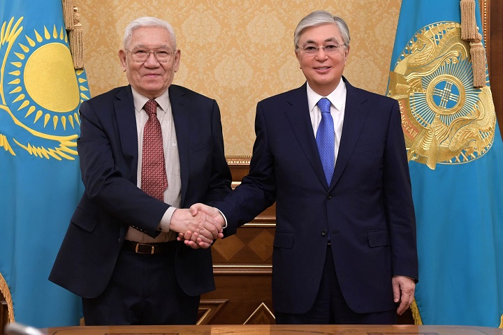 Касым-Жомарт Токаев принял первого председателя Сената