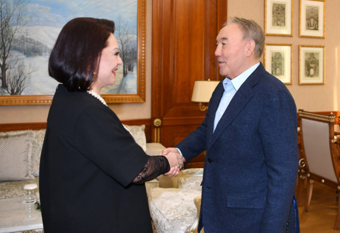 Ряд встреч провел Назарбаев в Алматы