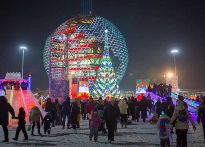 Главную ёлку страны зажгут 20 декабря в Нур-Султане