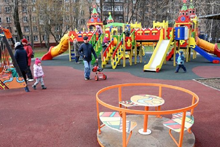 Носить маски и иметь при себе удостоверение личности. Правила прогулок во дворах во время карантина
