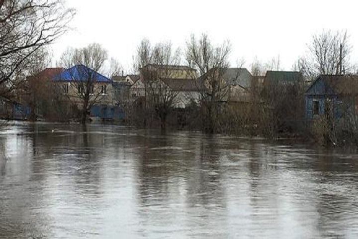 В Костанайской области подтопило около 60 домов
