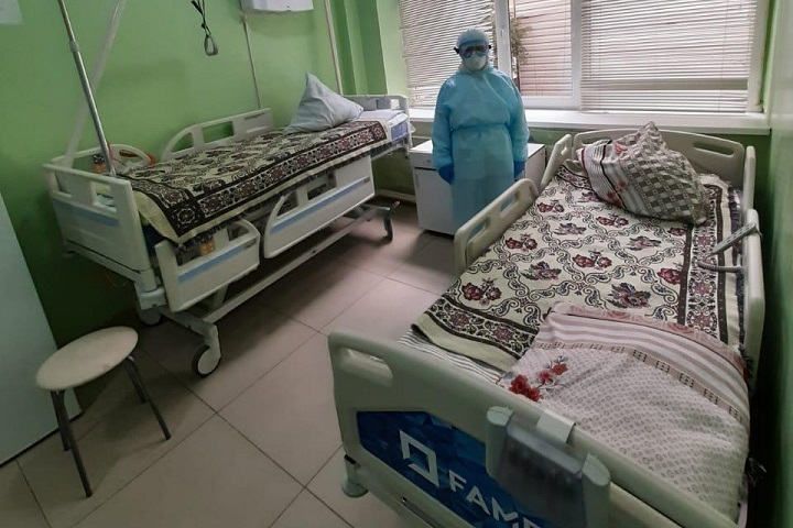 Реанимация городской инфекционной больницы Алматы получила 10 современных кроватей