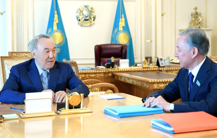 Нурсултан Назарбаев принял Нурлана Нигматулина
