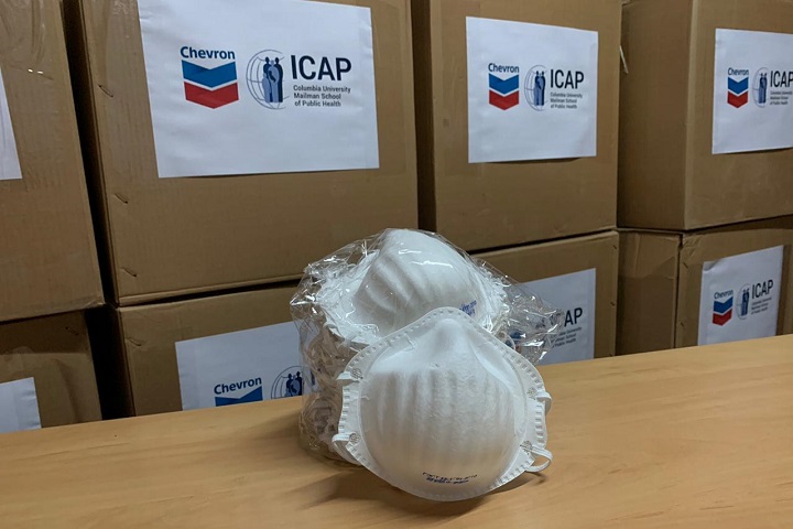 «Шеврон» совместно с ICAP закупили и передали в медицинские учреждения Алматы 70 тысяч масок-респираторов