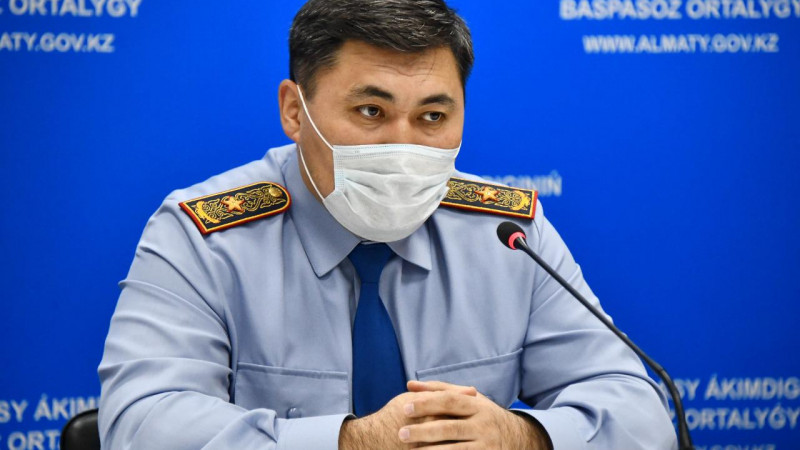 Главе полиции Алматы Канату Таймерденову сделали строгий выговор