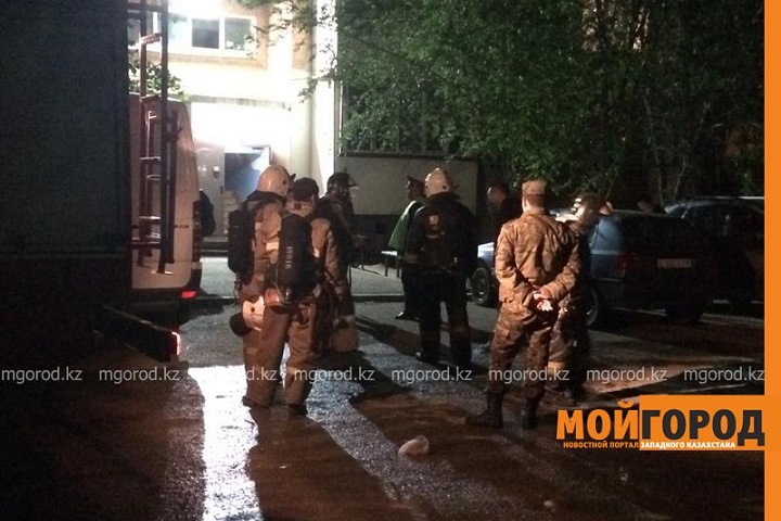 Пожар в десятиэтажном доме в Уральске — эвакуированы 83 человека