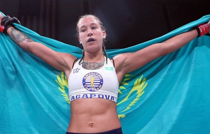 Первая казахстанка в UFC: Мария Агапова дебютировала с победы в первом раунде