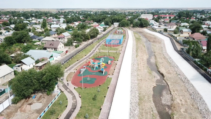 В Шамалгане в честь Дня столицы открыли парк отдыха «Ана Нуры»