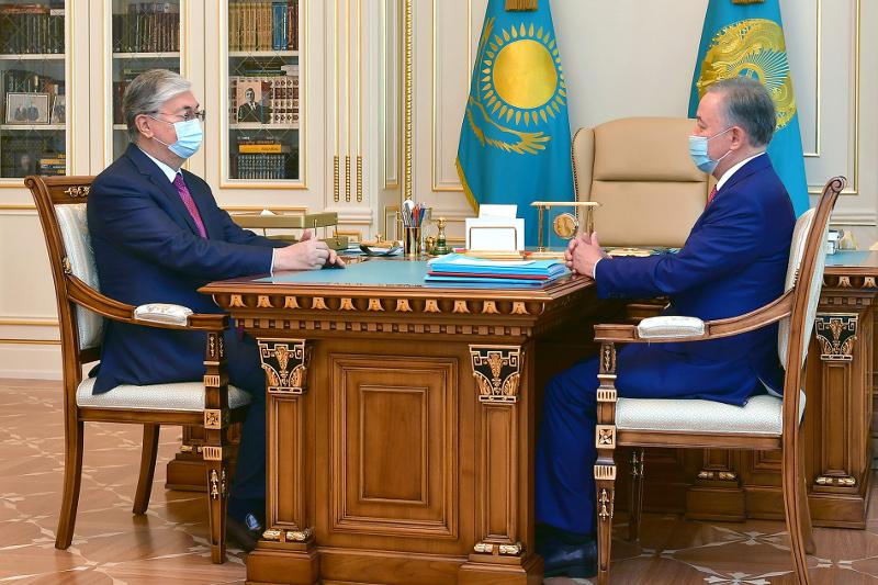 Президент Казахстана принял Нурлана Нигматулина