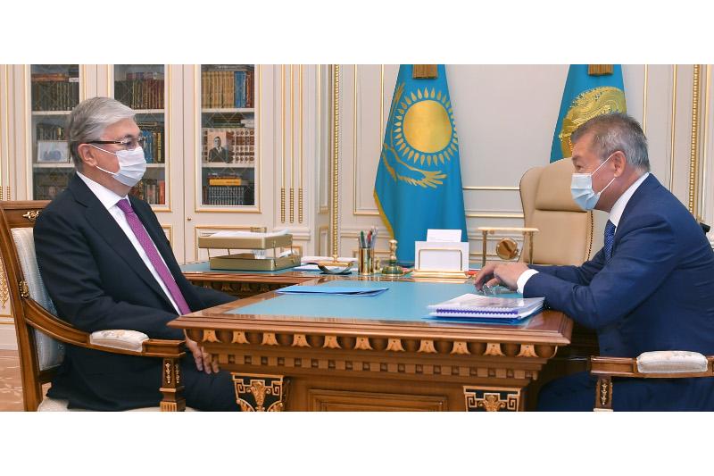 Касым-Жомарт Токаев принял Даниала Ахметова