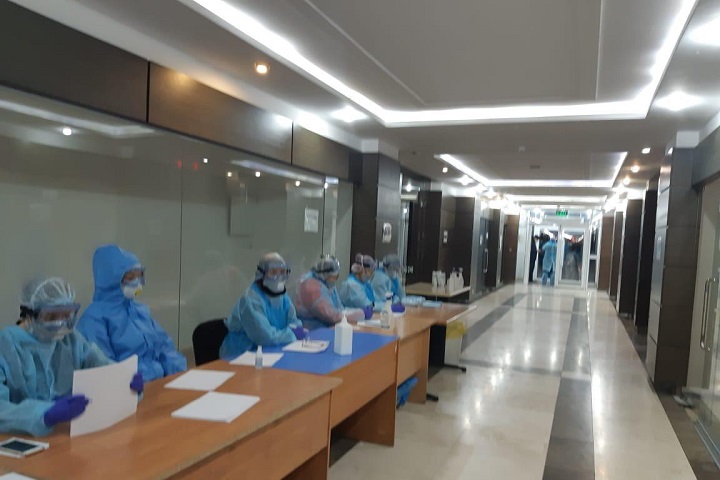 Карантинный стационар в столице начал принимать пассажиров из-за рубежа