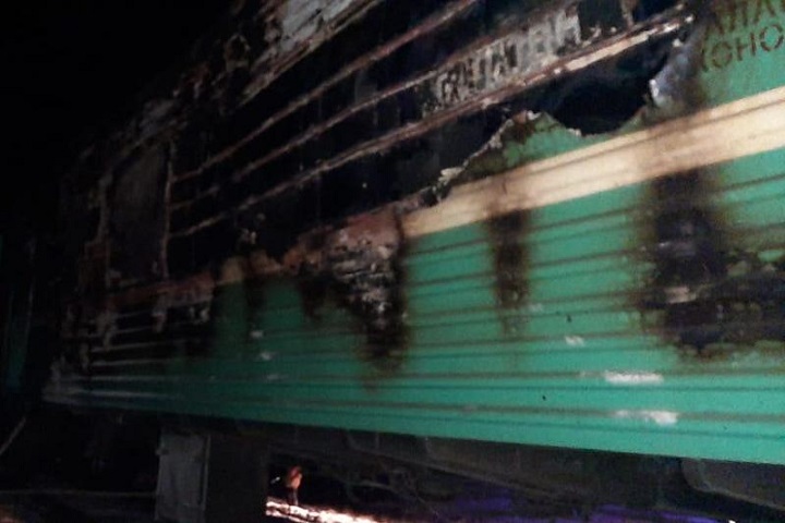 Пожар в багажном вагоне поезда «Мангышлак — Актобе»: 5 человек получили ожоги