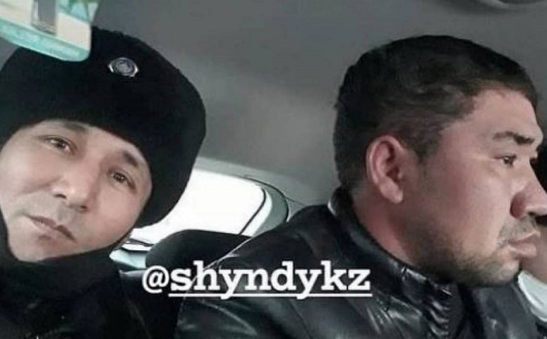 «Полицейский сделал селфи с подозреваемым в изнасиловании в Шымкенте»: начата проверка