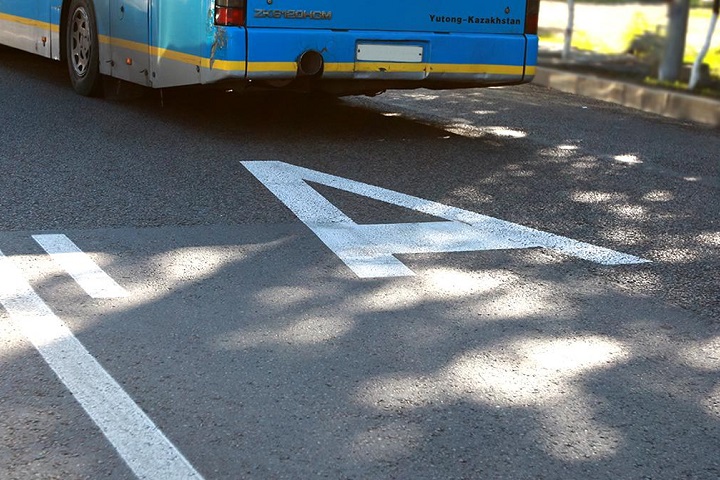 От одной из автобусных полос отказались в Нур-Султане