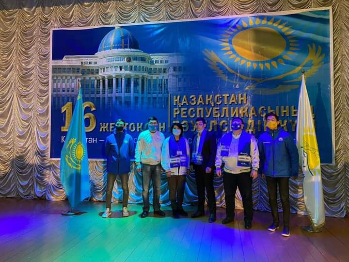 Алматы облыстық мәслихат депутаттығына үміткерлер Междуреченск ауылының тұрғындарымен кездесті