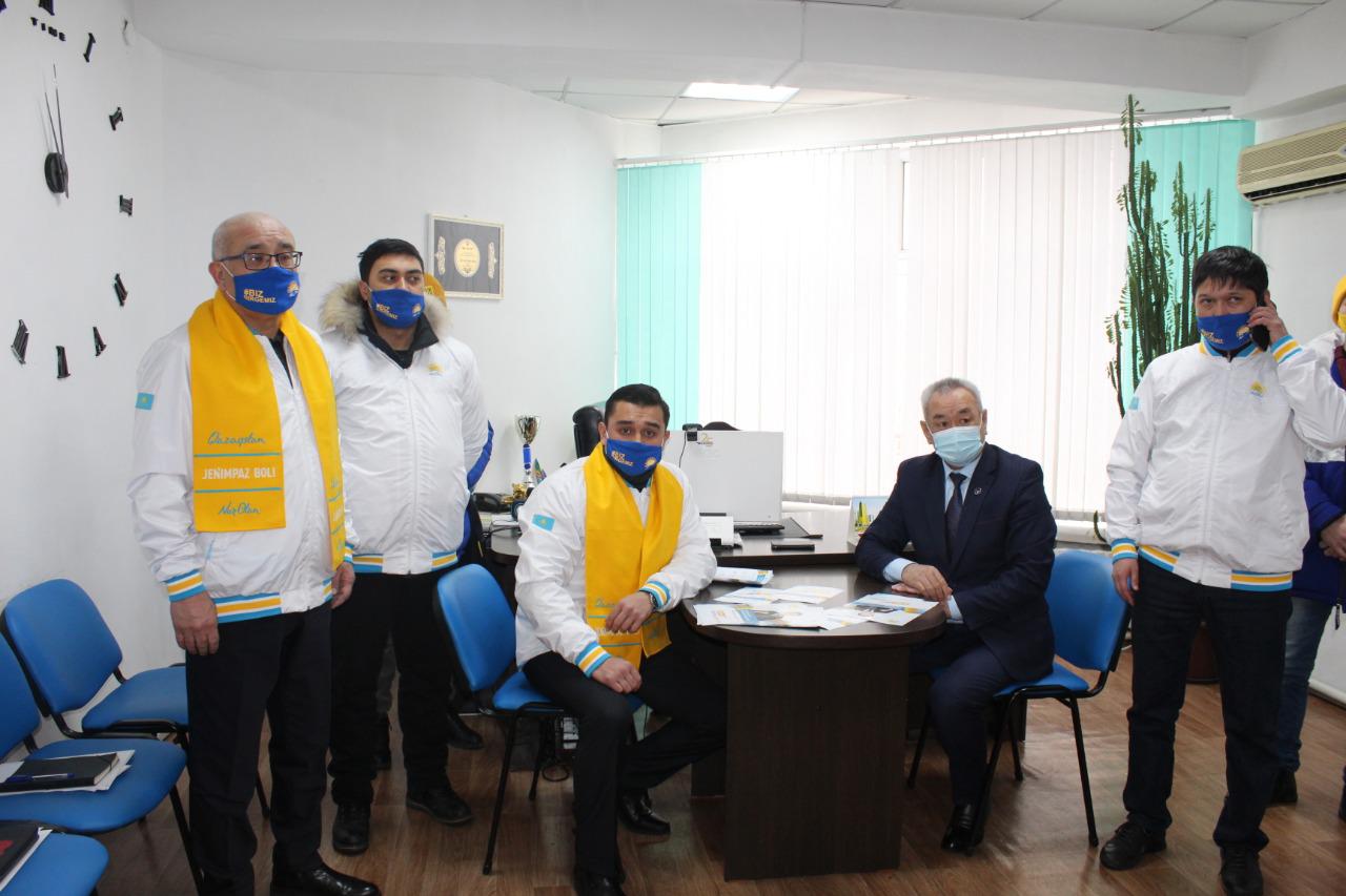 Талдықорған қалалық мәслихат депутаттығына үміткерлер «Қазпошта» АҚ ұжымымен кездесті