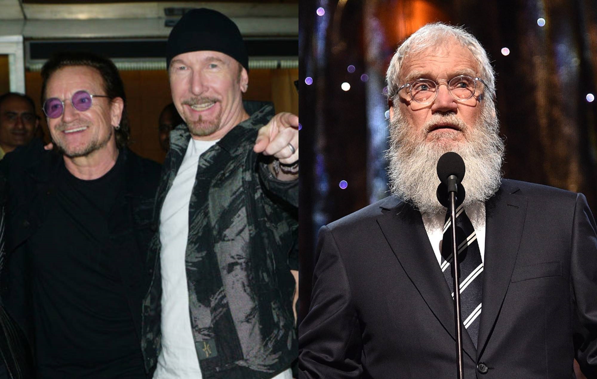 Боно и Эдж из U2 выпустят документальный фильм с Дэвидом Леттерманом — Fil