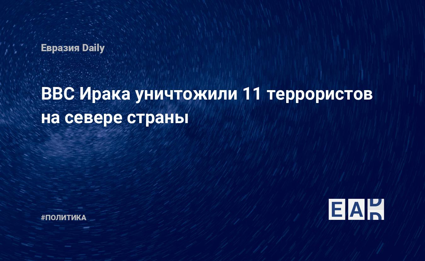 ВВС Ирака уничтожили 11 террористов на севере страны — Financial Times