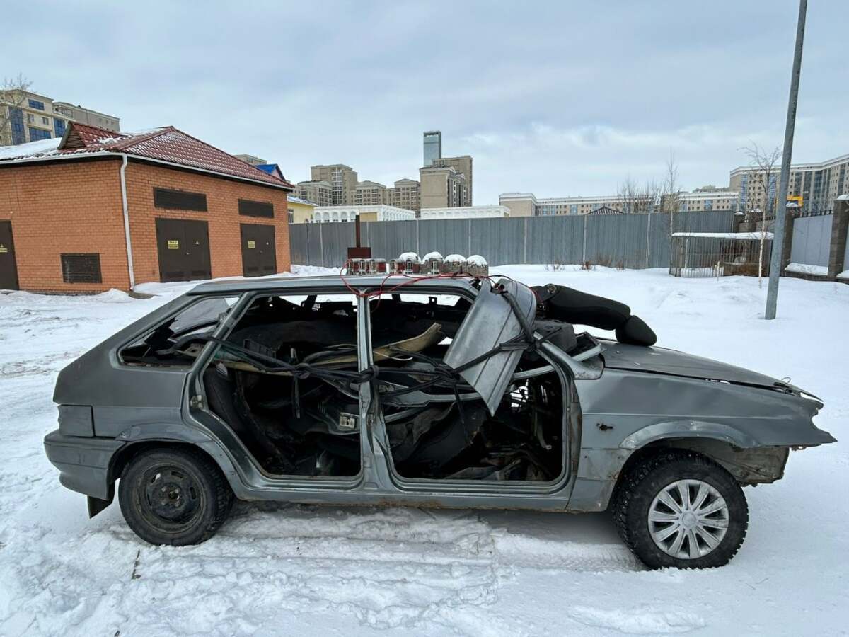 Неисправный автомобиль угнали и продали на запчасти в Астане