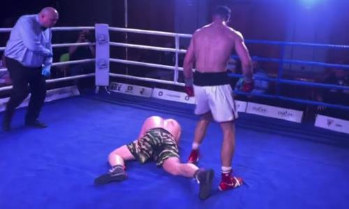 Боксер из Казахстана после потери титула WBO победно вернулся на ринг и жестко унизил соперника. Видео