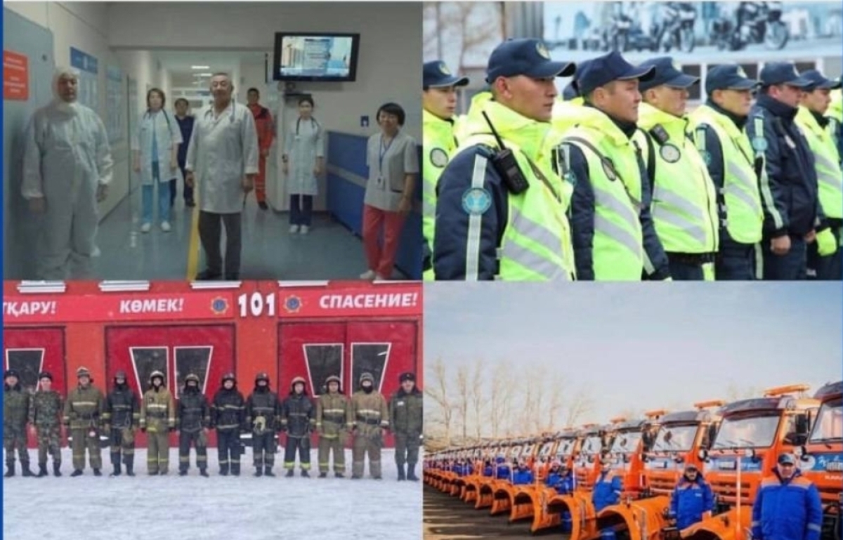 Касым-Жомарт Токаев выразил благодарность казахстанцам, работавшим в новогоднюю ночь