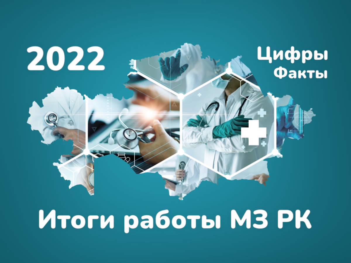 Итоги работы министерства здравоохранения РК за 2022 год: цифры и факты