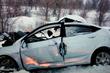Два человека погибли в столкновении Hyundai Accent с КамАЗом