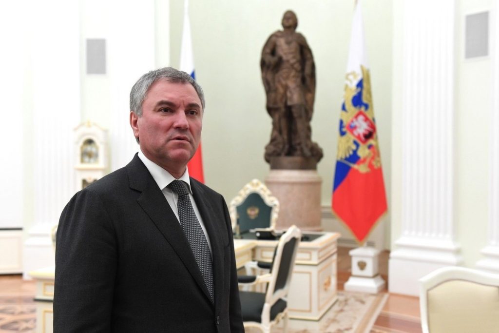 Володин прилетел в Тегеран