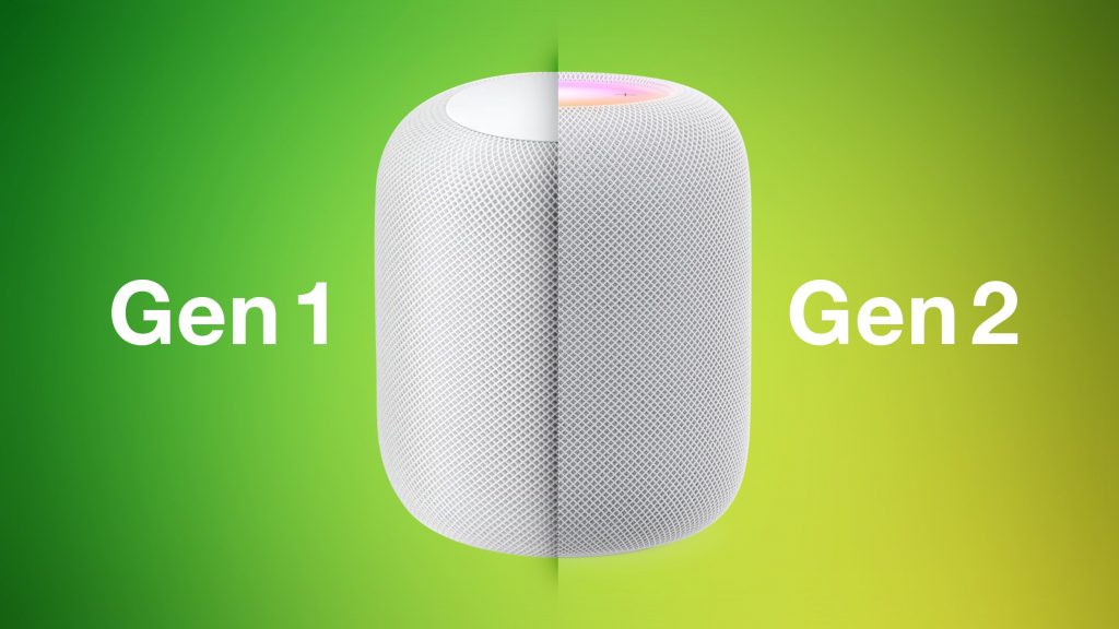 Руководство покупателя старых и новых HomePod