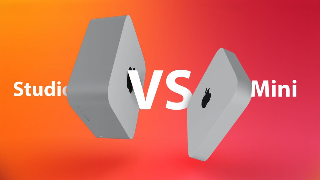 Сравнение Mac Mini и Mac Studio. Руководство покупателя