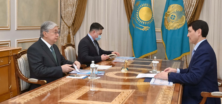 Президент принял заместителя Премьер-министра – министра финансов Ерулана Жамаубаева