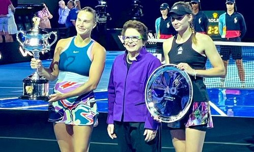 Финал Australian Open с участием Елены Рыбакиной обернулся неожиданным провалом