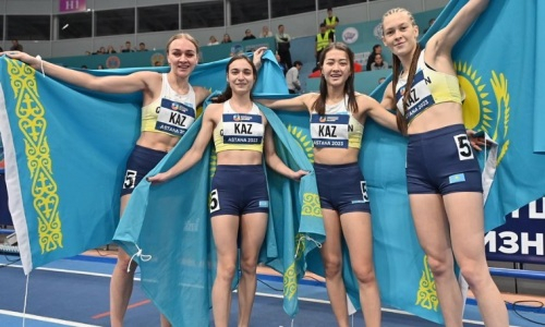 Казахстан выиграл «золото» в эстафете на чемпионате Азии по легкой атлетике