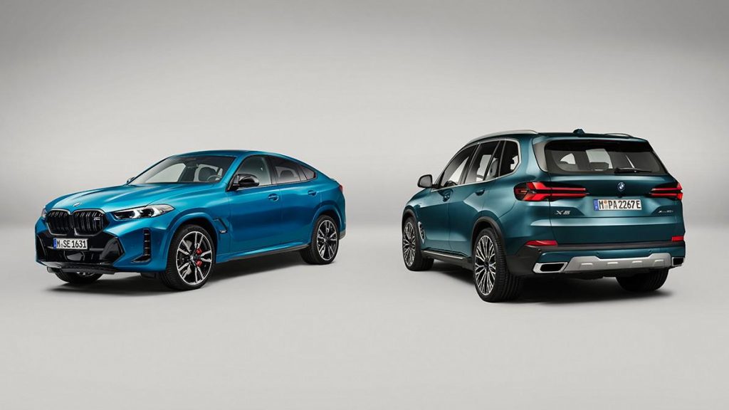 BMW обновила кроссоверы X5 и X6 — Alfacar.kz