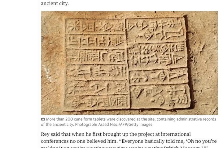 Раскопанный 4500-летний дворец в Ираке может иметь ключ к тайне древней цивилизации — Financial Times