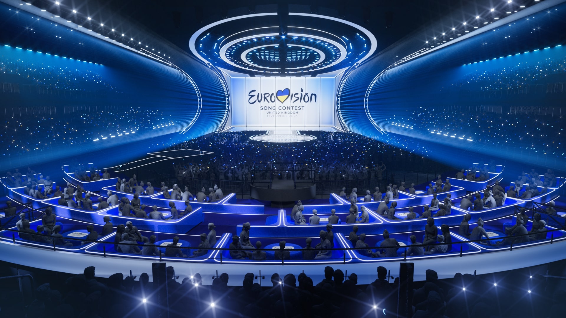 Обнародован дизайн сцены Евровидения 2023 — Fil