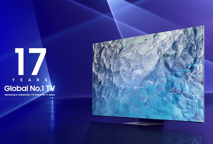 Samsung лидирует на мировом рынке телевизоров на протяжении 17 лет