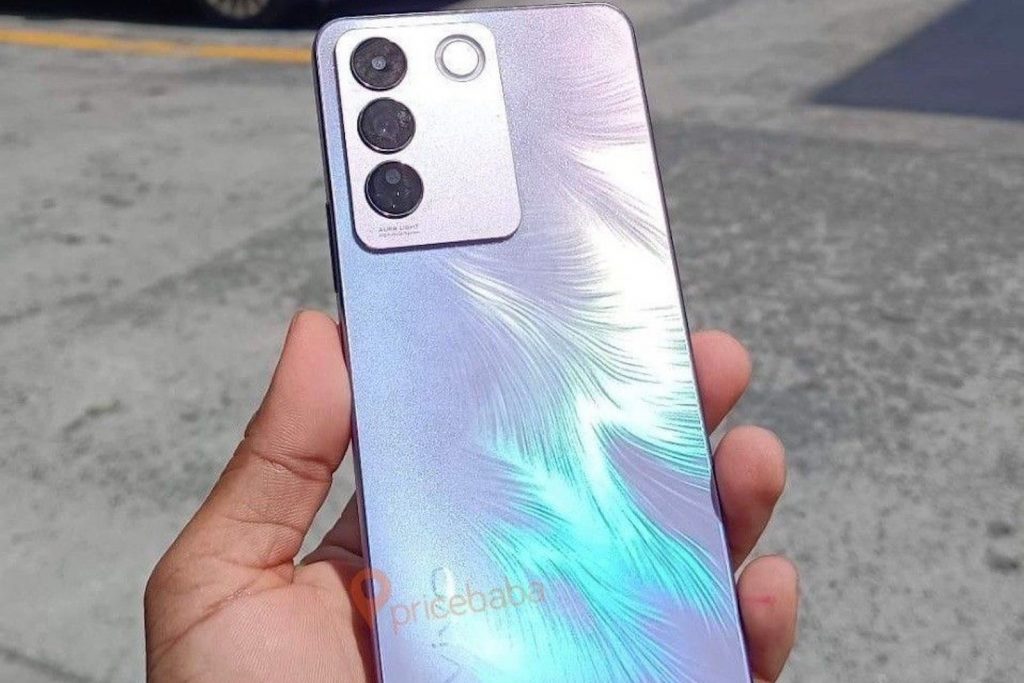 Утечка визуального изображения и характеристик Vivo V27e в преддверии запуска