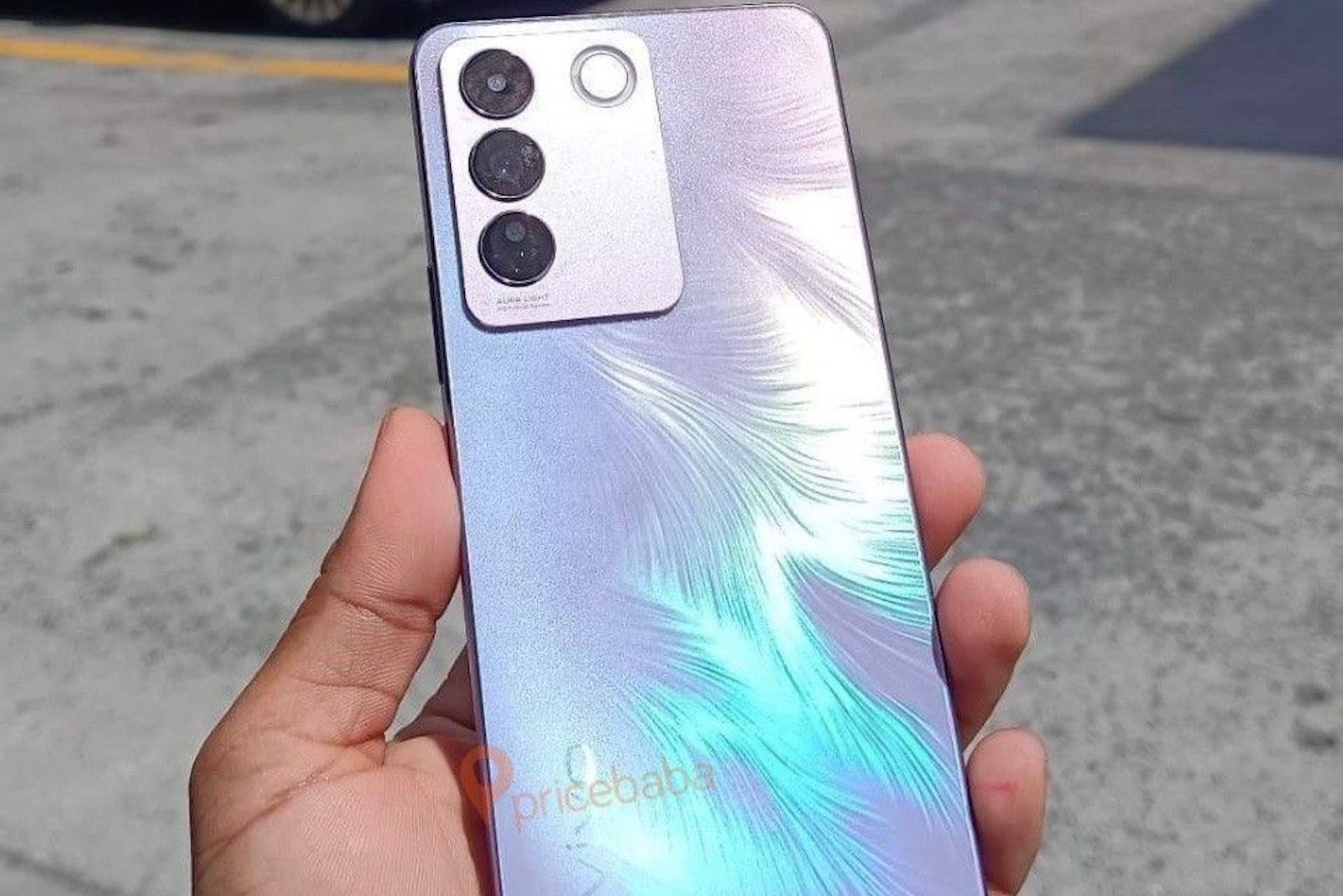 Утечка визуального изображения и характеристик Vivo V27e в преддверии запуска
