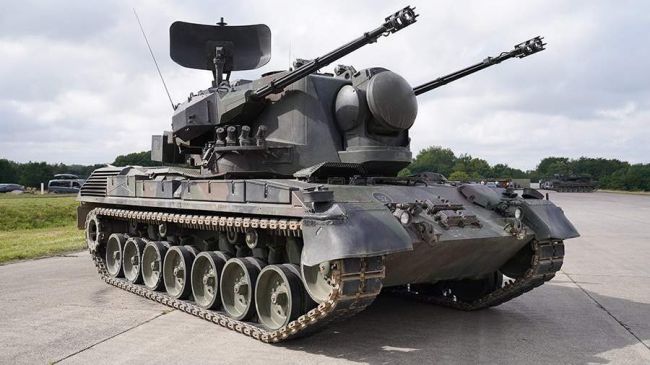 ФРГ отправила Украине зенитные установки Gepard — Financial Times