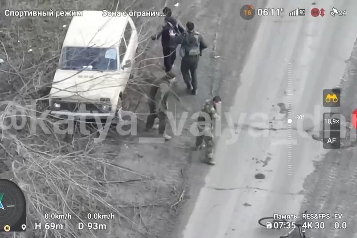Задержание украинского велосипедиста-наводчика попало на видео — Financial Times