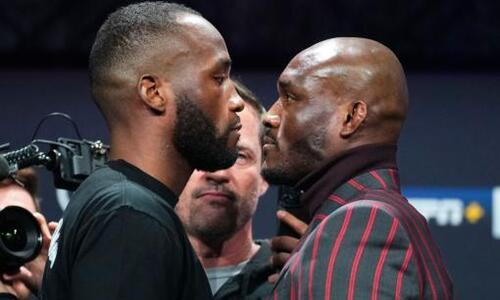 Участники титульного боя UFC в весе Рахмонова устроили перепалку на пресс-конференции