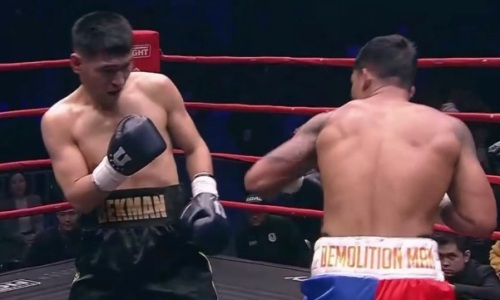 Казахстанский чемпион избил и нокаутировал непобежденного «Разрушителя»