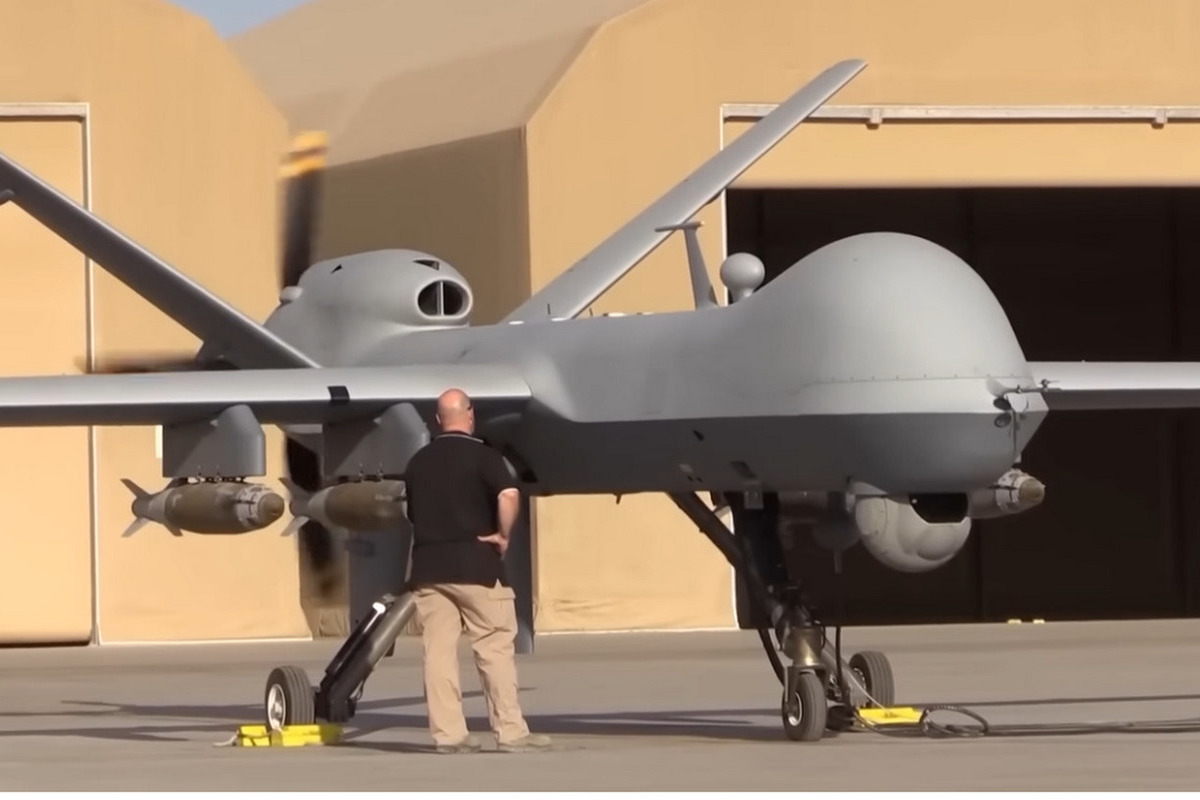 NYT: упавший в Черном море американский беспилотник БПЛА MQ-9 был без ракет — Financial Times