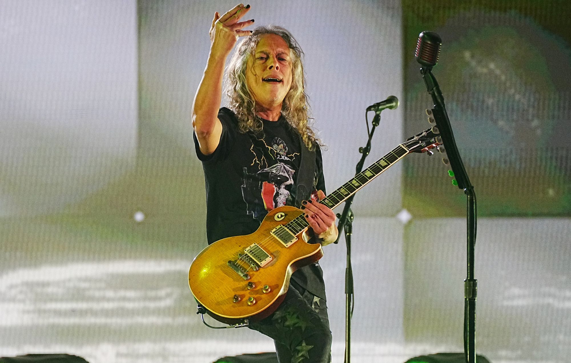 Кирк Хэмметт из Metallica воссоздал культовый «Зеленый» Лес Пол с Гибсоном — Fil