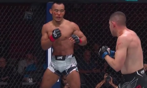 Казахский «Росомаха» vs американский «Костолом». Видео боя UFC с тяжелым нокаутом