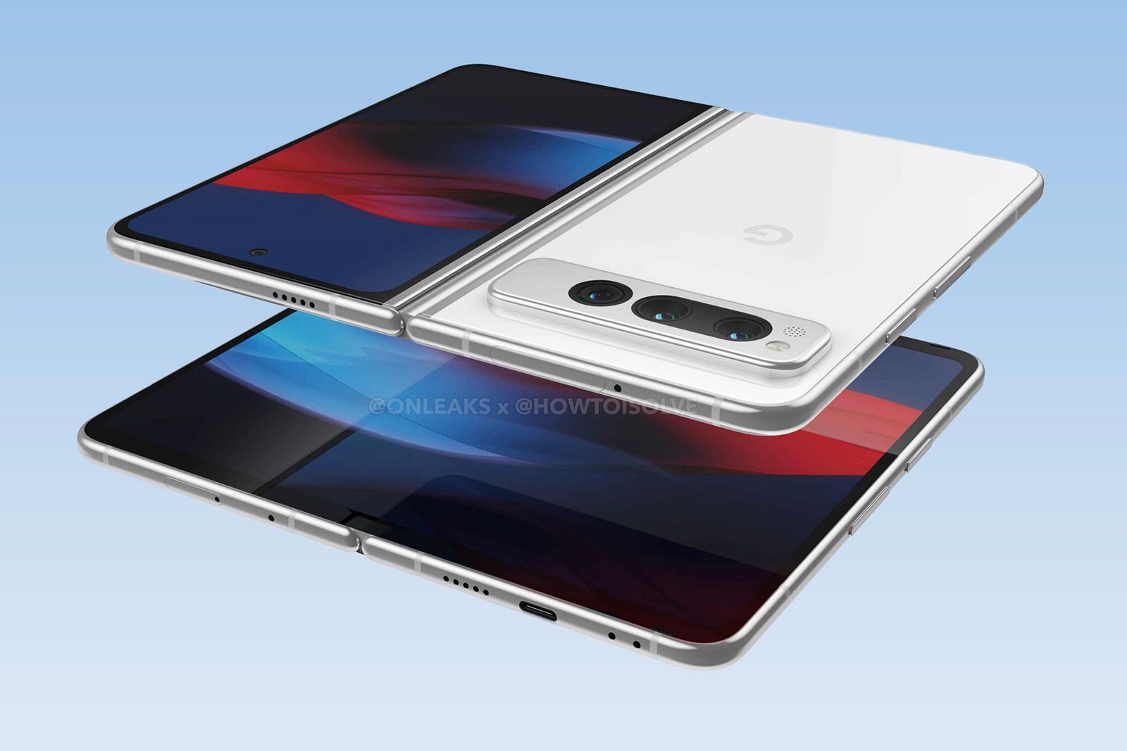 Вот Google Pixel Fold, и пусть вас не смущают эти рамки.