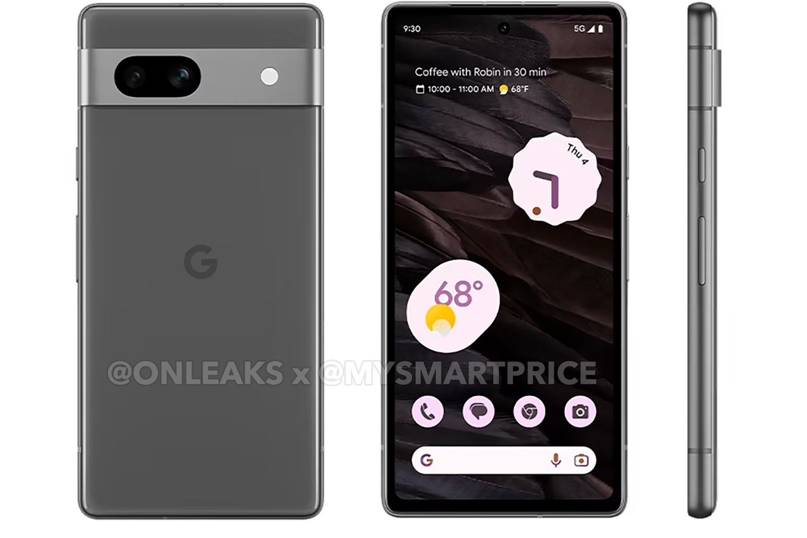 Цвета и дизайн Google Pixel 7a почти подтверждены просочившимися изображениями