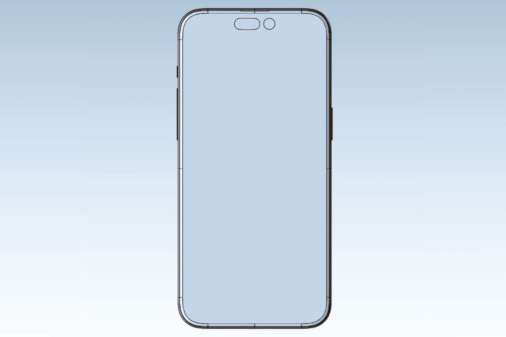 Безумно тонкие рамки iPhone 15 Pro подробно описаны на просочившемся изображении САПР